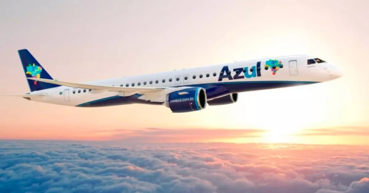 Demanda por voos da Azul (AZUL4) cresce 40,1% em junho