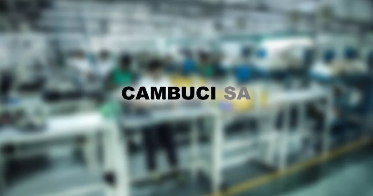 Cambuci (CAMB3) anuncia pagamento de dividendos no valor de R$ 2,16 milhões