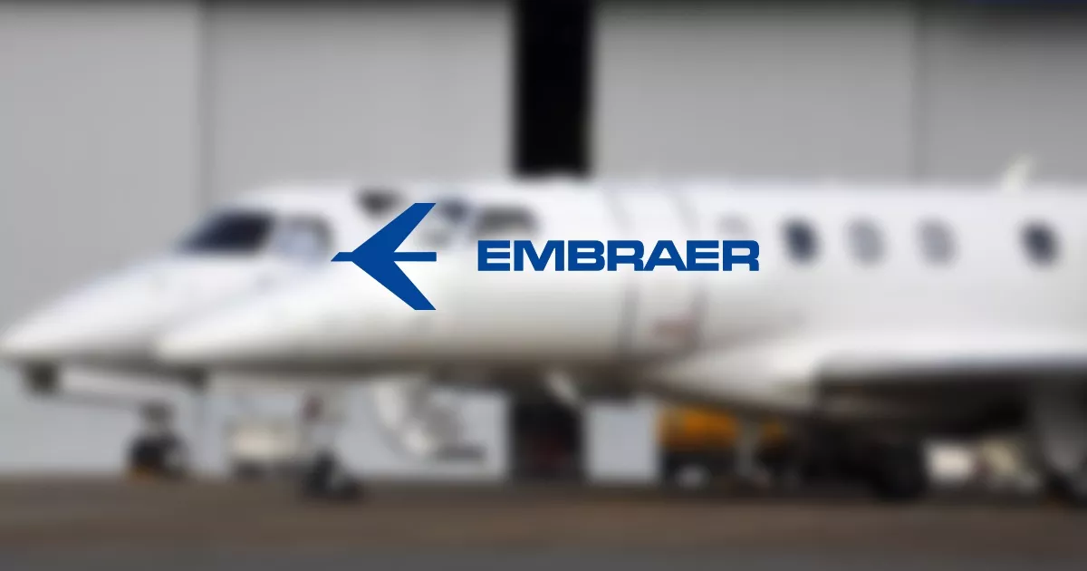 Embraer (EMBR3) tem baixa de 6,1% no lucro do 2T2022