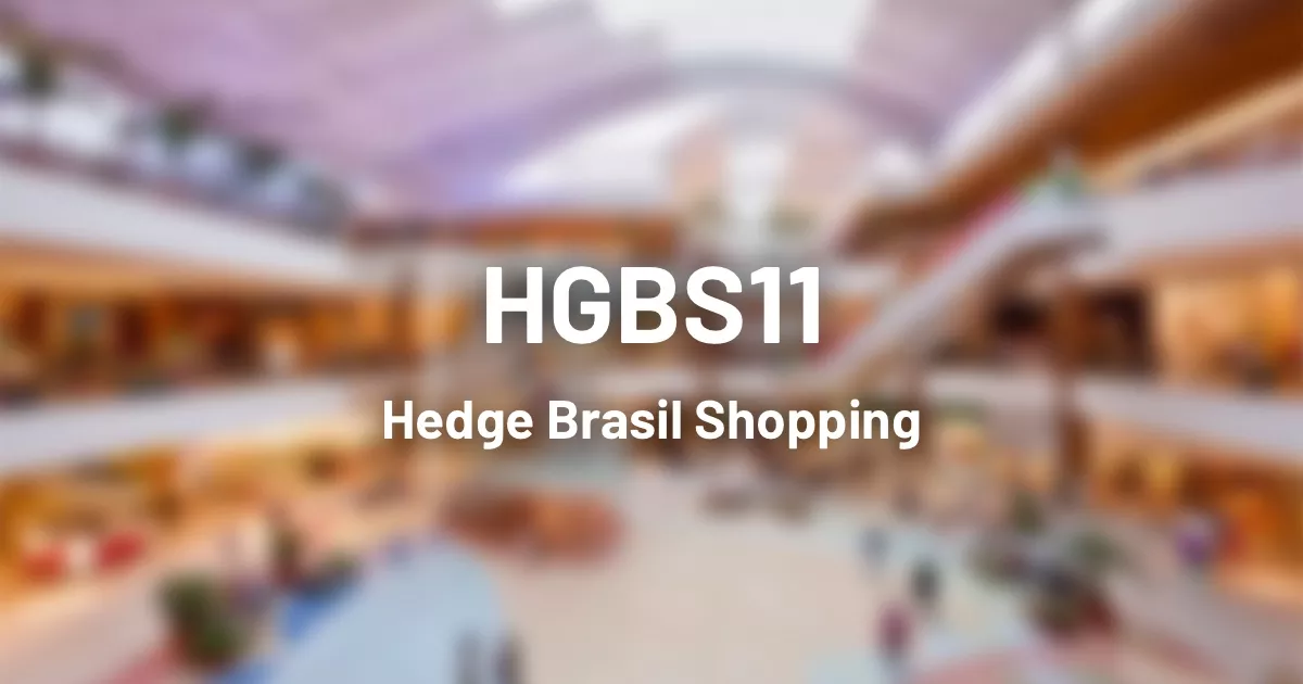 HGBS11 - Shoppings do fundo apresentaram crescimento de 8,1% nas vendas em julho