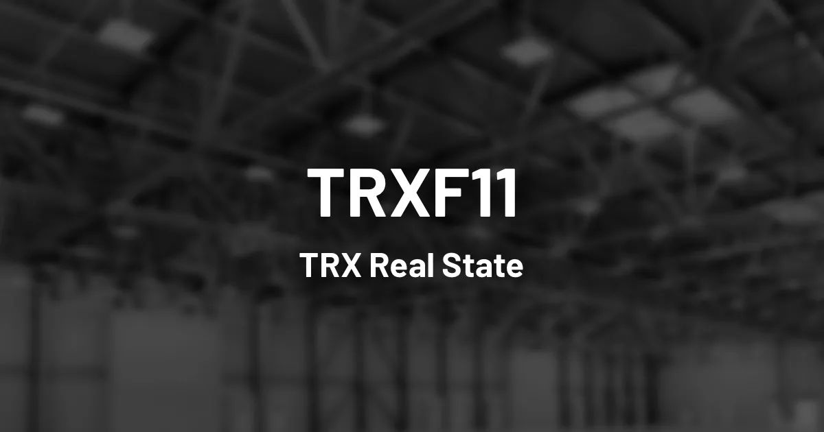 TRXF11 - Processo de venda do imóvel Sodimac continua